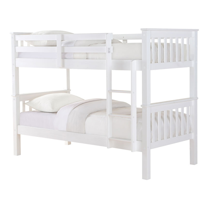 Single Michigan White Bunk Bed Sussex Beds