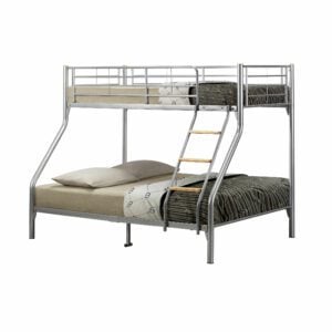 Sussex Beds - 3'0" Atlanta Silver Triple Bunk