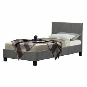 3'0" Fila Grey Fabric Bedstead