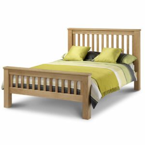 Sussex Beds - 4'6" Felbridge High Footend Oak Bedstead