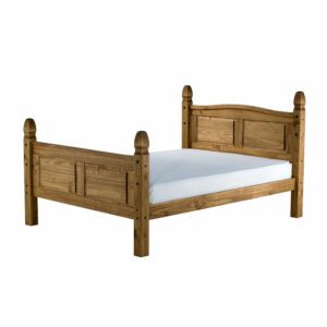 Sussex Beds - 4'0" Guestling Pine Low Foot Bedstead