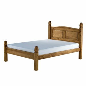 Sussex Beds - 4'0" Guestling Pine Low Foot Bedstead