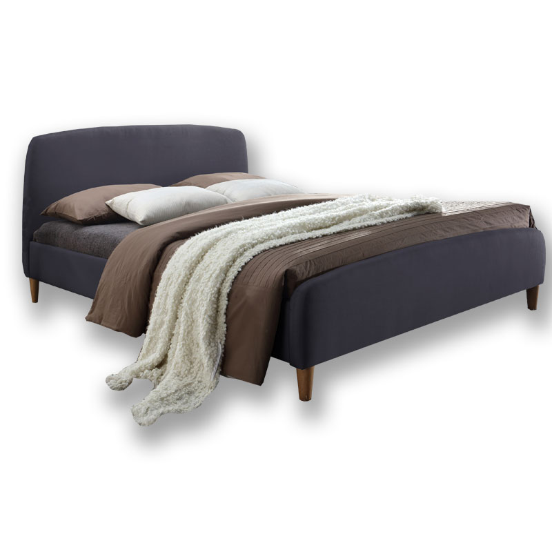 5'0" King Size Alkham Dark Grey Bed Frame Sussex Beds