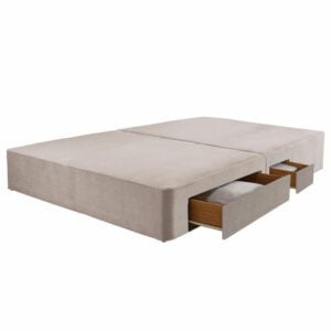 Sussex Beds - 4'0" Small Double True Edge 1000 2 Conti + 2 Drawer Base