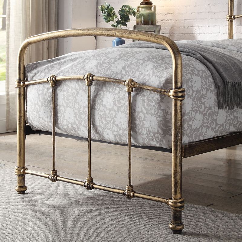 Sussex Beds - 3'0" Single Hothfield Antique Bronze Bed Frame