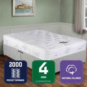 Sussex Beds - 3'0" Single Pocket Superior Divan Bed