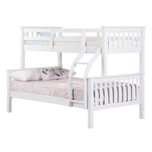 Sussex Beds - Richmond White 3 Sleeper Bunk Frame