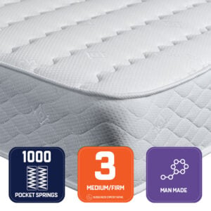 Sussex Beds - 2'6" Small Single Amatrix Mattress