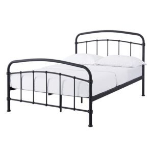 Sussex Beds - 3'0" Single Basted Black Bed Frame