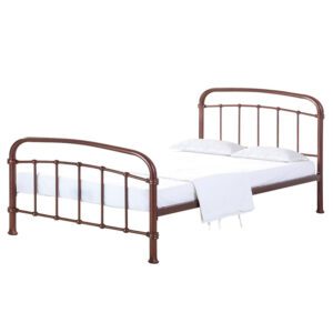 Sussex Beds - 3'0" Single Basted Copper Bed Frame