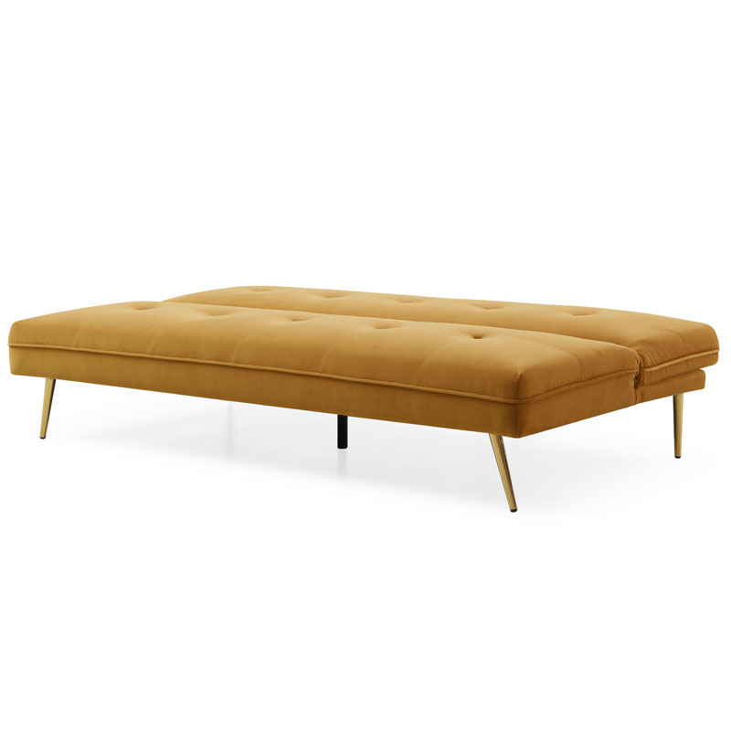 Brompton Mustard Sofa Bed Sussex Beds