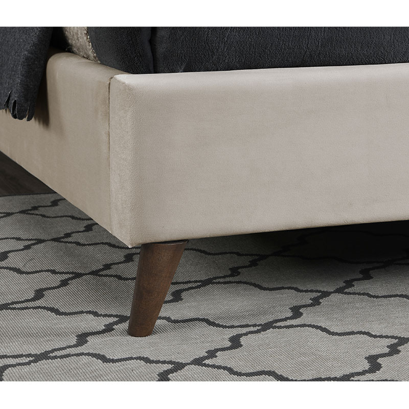 5'0" King Size Catsfield Beige Bed Frame Sussex Beds