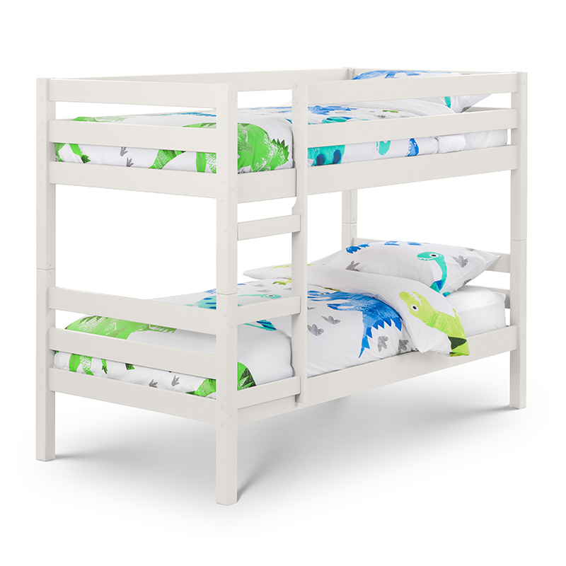 Single Dallas White Bunk Bed Sussex Beds
