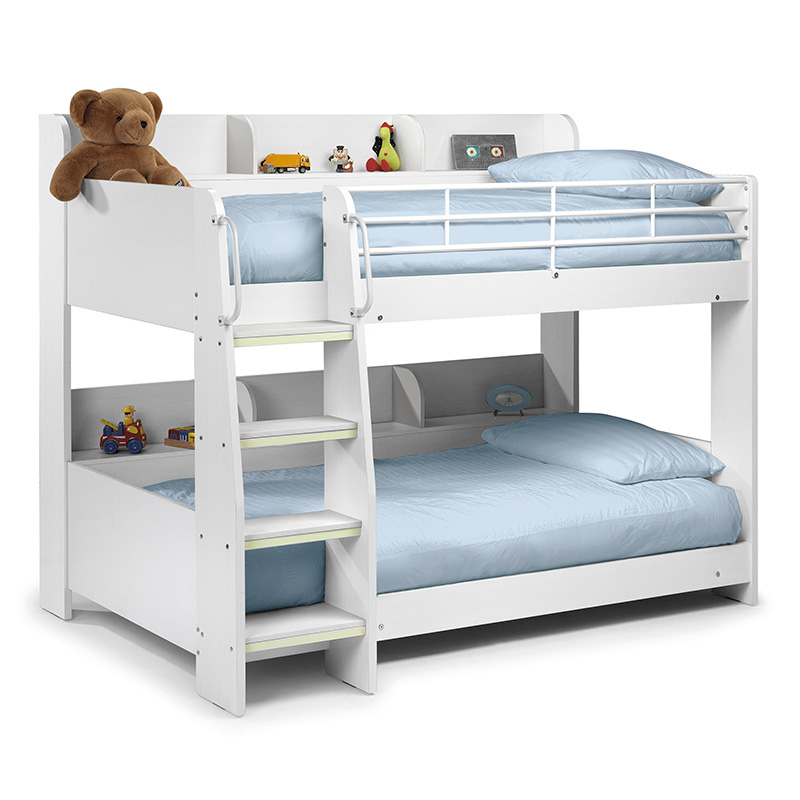 Single Montana White Bunk Bed Sussex Beds