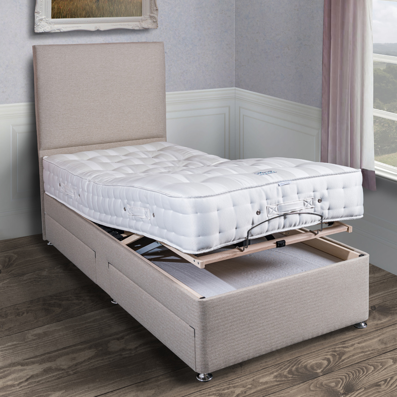 4'0" x 6'6" Small Double Ortho Therapy Adjustable Bed Sussex Beds