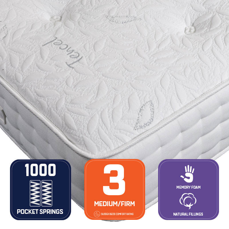 peridot-mattress with leaf print on