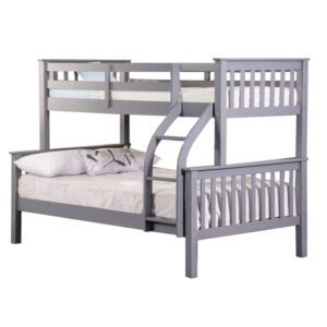 Sussex Beds - Richmond Grey 3 Sleeper Bunk Frame