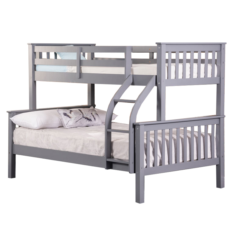 Richmond Grey 3 Sleeper Bunk Frame Sussex Beds