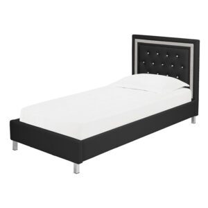 Sussex Beds - 3'0" Single Hinxhill Black Bed Frame