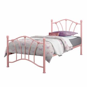 Sussex Beds - 3'0" Single Malibu Pink Bed Frame