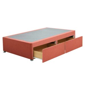 Sussex Beds - 3'0" Single Paris Platform Top 2 Drawer Base