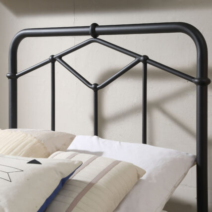 Sussex Beds - 3'0" Single Smeeth Black Bed Frame