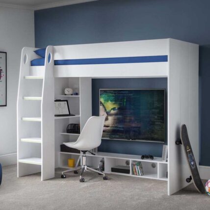 Luis Gaming Bed With Desk