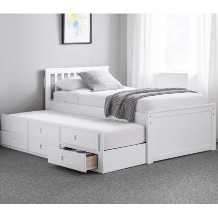 Gaston with Drawers Guest Bed Frame