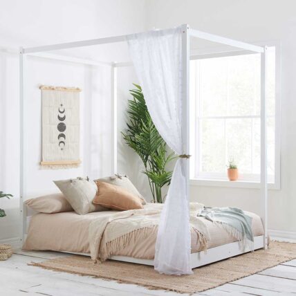 Lenio 4 Poster Bed Frame