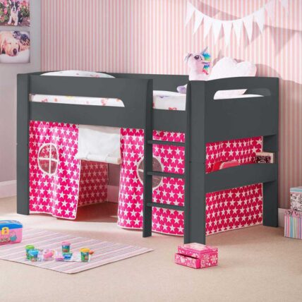 Utah Mid Sleeper Bed With Tent