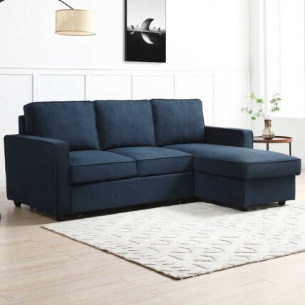 Graveney Corner Sofa Bed - Blue
