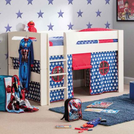 Utah Mid Sleeper Bed With Tent