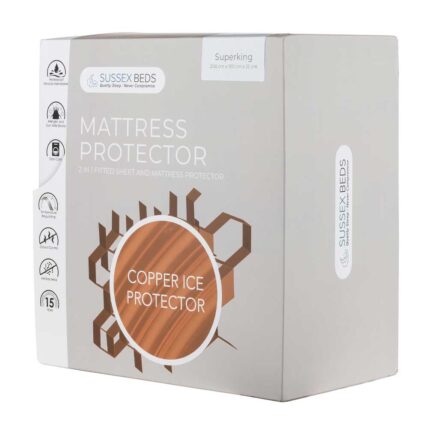 Copper Ice Mattress Protector - Super King
