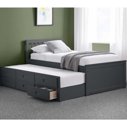 Gaston with Drawers Guest Bed Frame