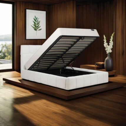 Arya End Ottoman Bed Frame - Double