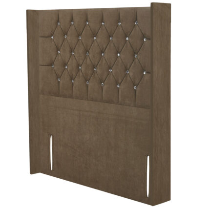 Bluebell Floorstanding Headboard with Straight Wings