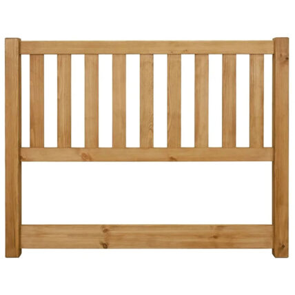 Double Fleetwood Floor Standing Headboard - Stained - New - (swhfne359)